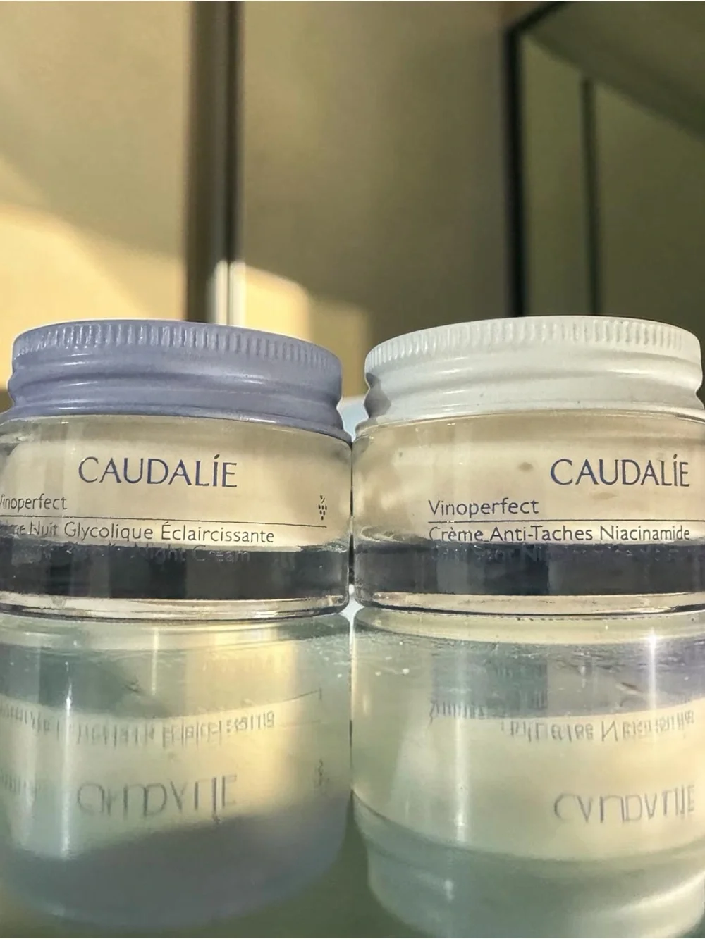 Caudalie Lavender & White Cream Duo Night and Day Crème